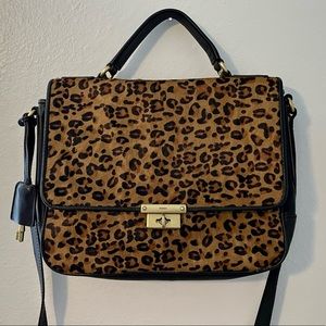 ✨ Animal-print Fossil crossbody purse